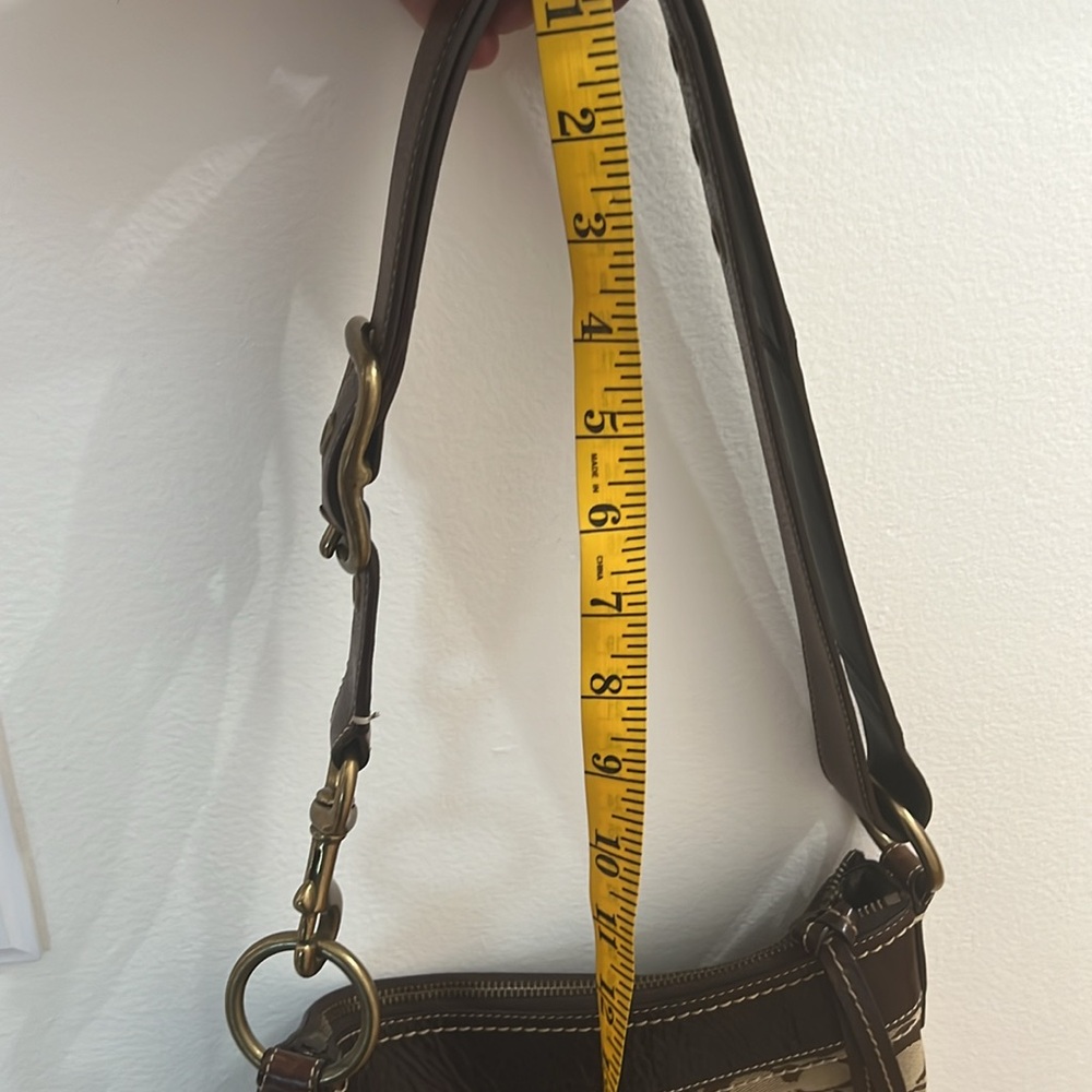 Coach Brown signature shoulder bag - Picture 15 of 16